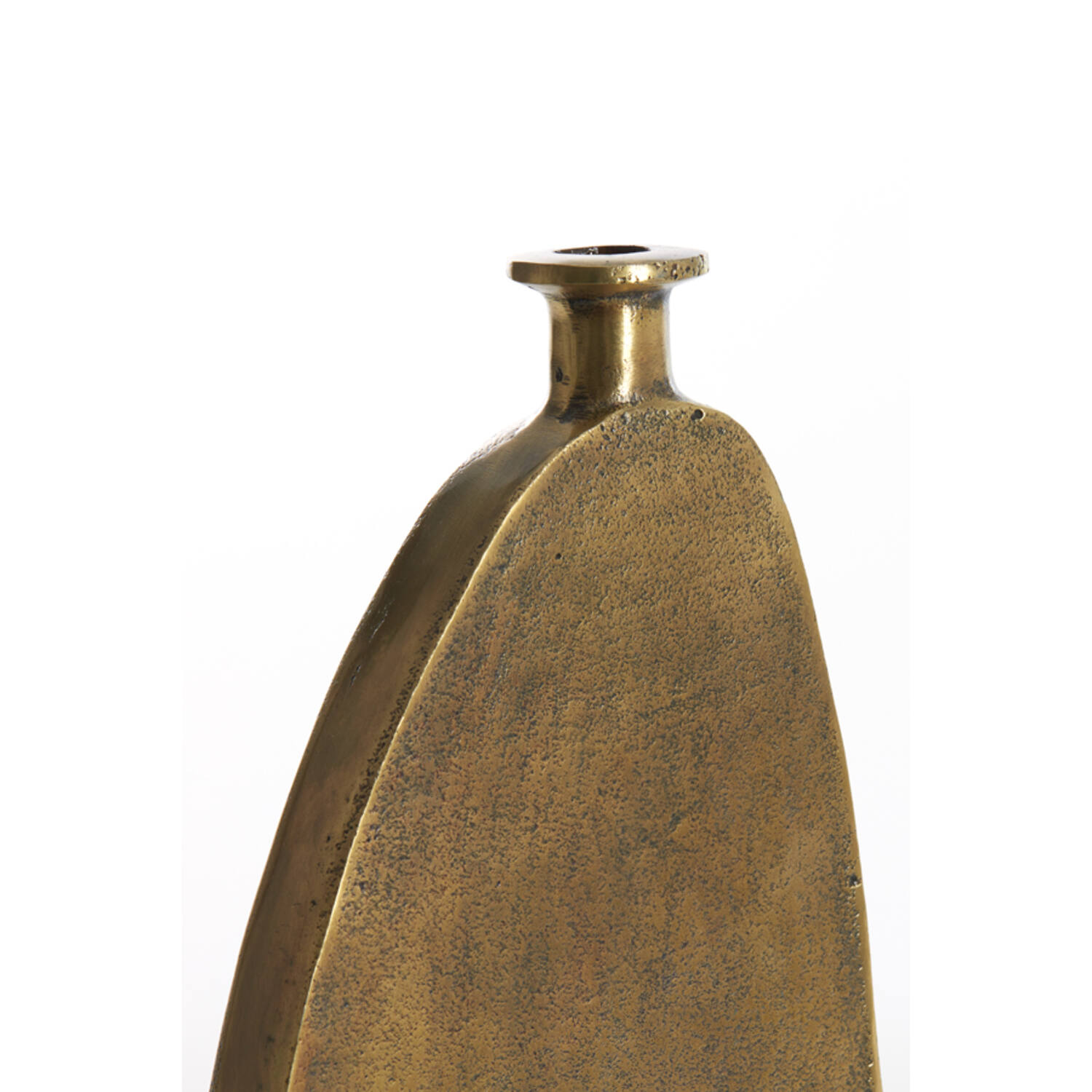 WAZON Obido, podłużny, zwężany ku górze, kolor antycznego brązu, klasyczny z nutą nowoczesności, ekskluzywny