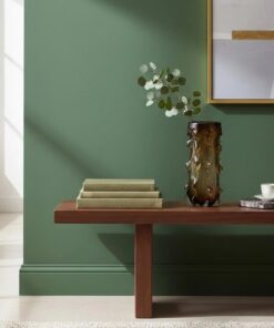 WAZON szklany, brązowe transparentne wykończenie, okrągły, nowoczesny design, piękny