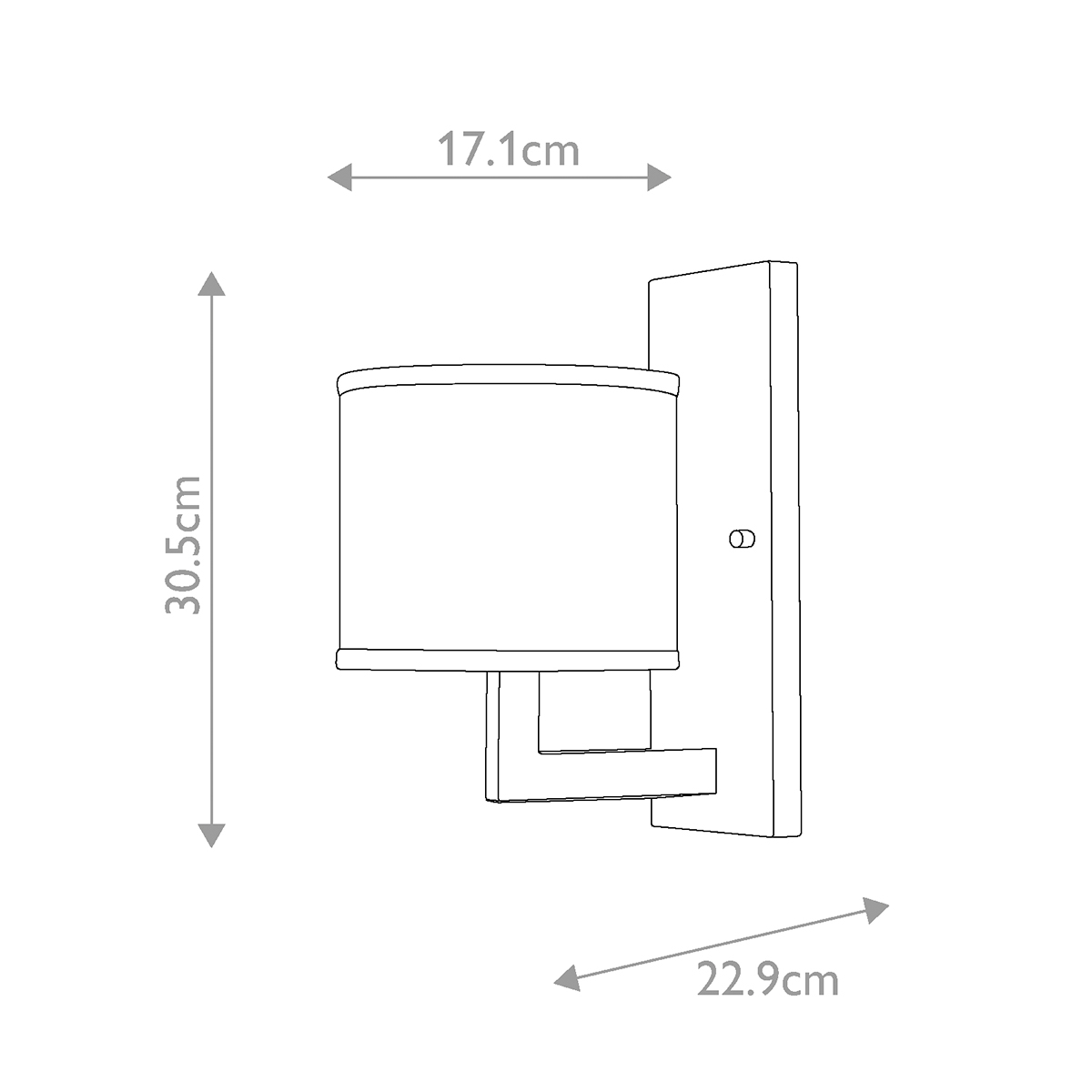 KINKIET HAMPTON, lniany klosz, złote szczotkowane wykończenie,ściemniana żarówka, klasyczny styl 3