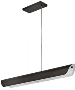 LAMPA WISZĄCA, czarna, regulowana wysokość, ponadczasowy styl