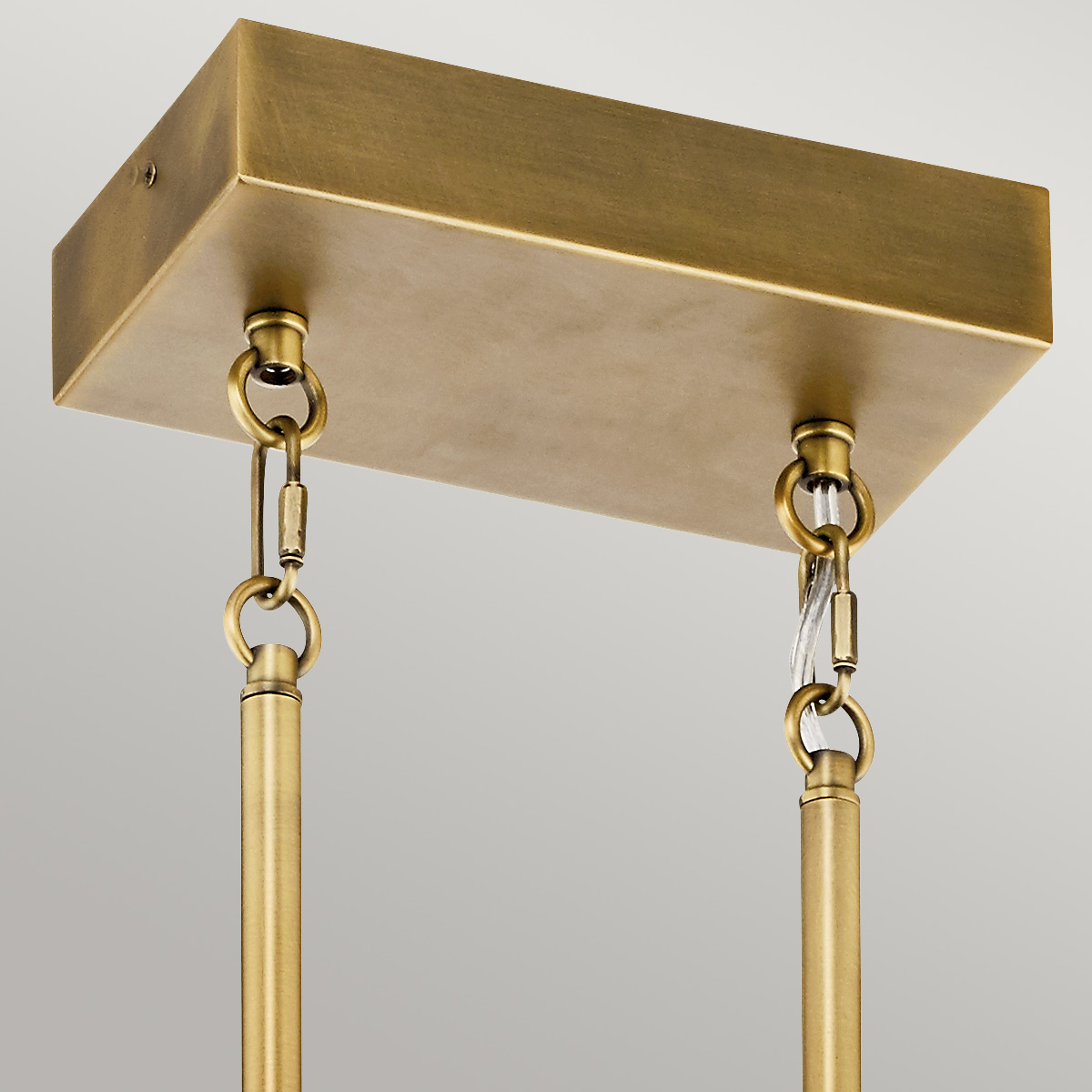 LAMPA WISZĄCA, złoto szczotkowane, regulowana wysokość, elegancki wygląd 1