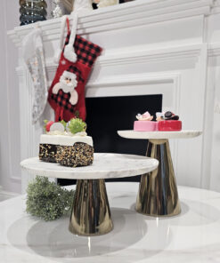 PATERA złota noga, marmurowa taca, nowoczesny styl, premium