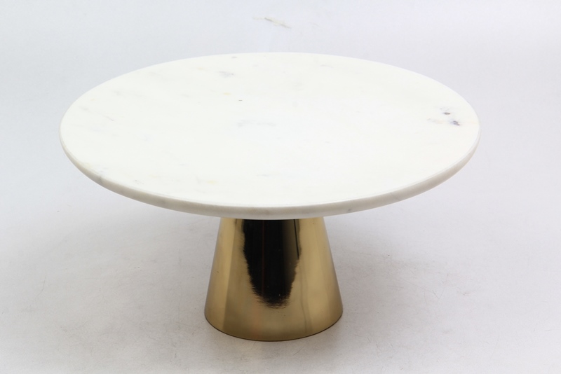 PATERA, złota noga, marmurowy poziom, nowoczesny styl