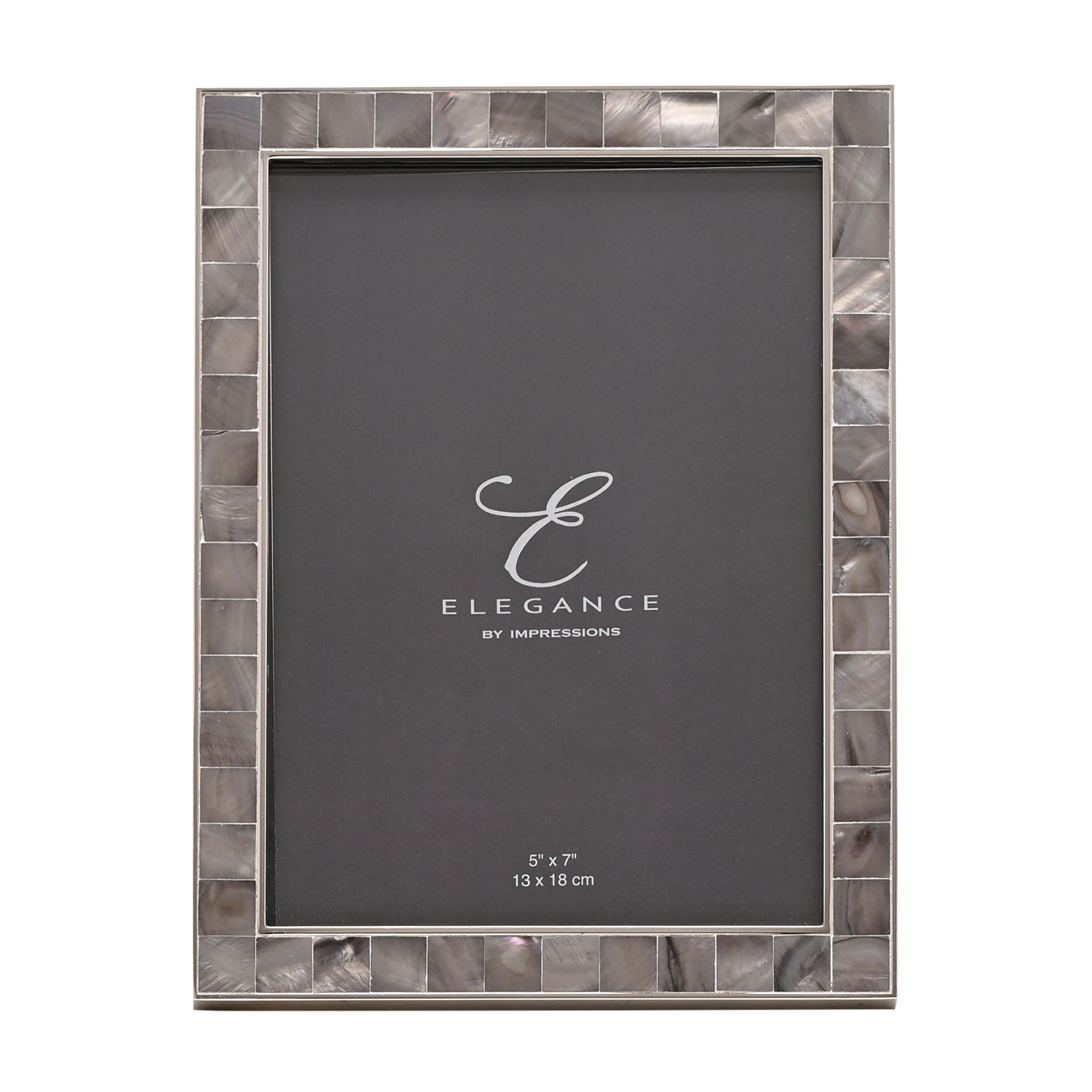 RAMKA NA ZDJĘCIE z elegancką, ciemną obwódką w formie małych kwadratów z masy perłowej, nowoczesny styl, ekskluzywna RAMKA NA ZDJĘCIE z elegancką, ciemną obwódką w formie małych kwadratów z masy perłowej, nowoczesny styl, ekskluzywna