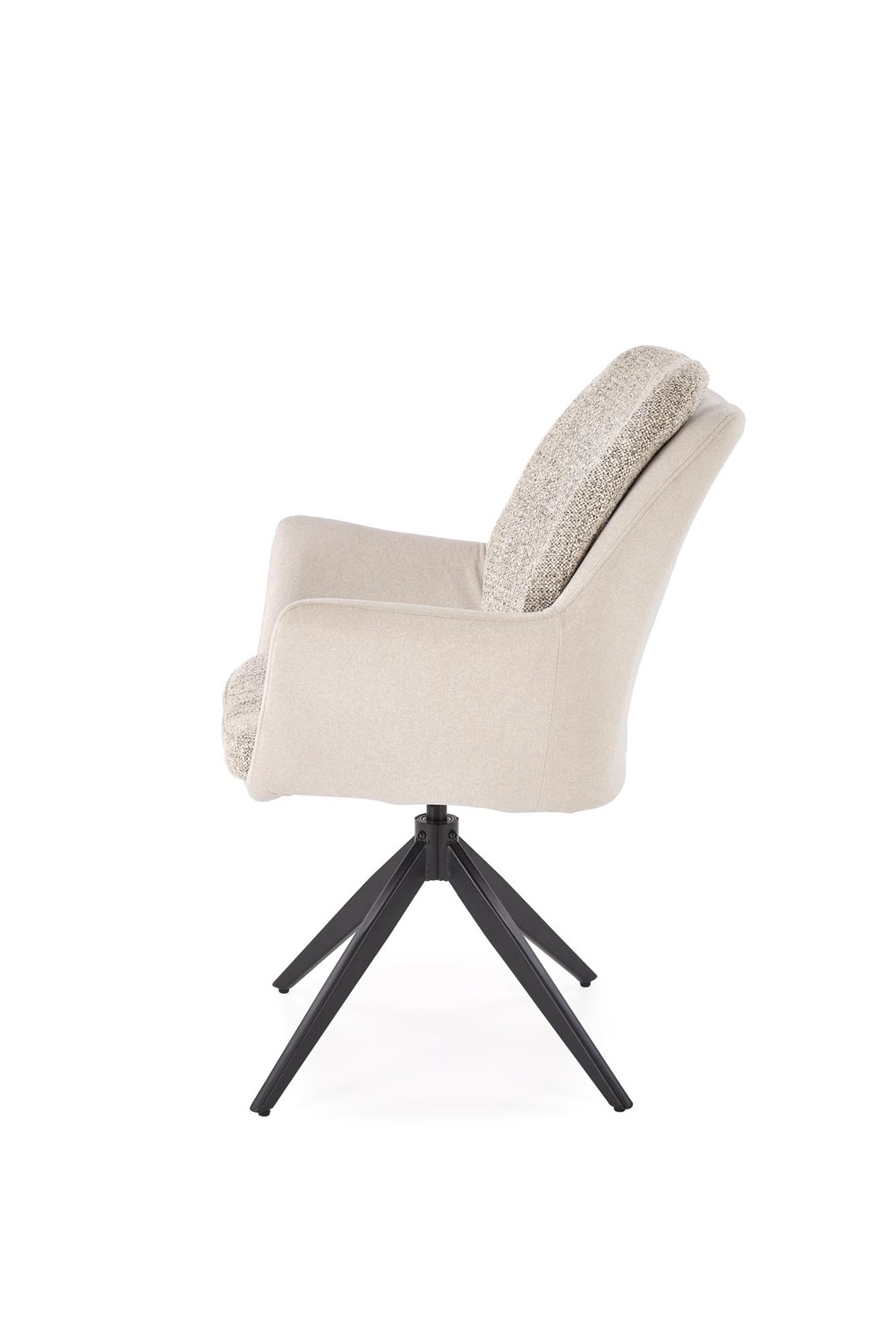 KRZESŁO obrotowe, z podłokietnikami, ergonomiczne siedzisko i oparcie, czarne, metalowe nogi, nowoczesny styl, piękne KRZESŁO obrotowe, z podłokietnikami, ergonomiczne siedzisko i oparcie, czarne, metalowe nogi, nowoczesny styl, piękne