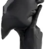 FIGURKA DEKORACYJNA Quiet Face czarna, forma twarzy, nowoczesny styl, najwyższa jakość