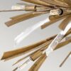 LAMPA WISZĄCA Vida duża z 13 źródłami światła, metalowo-kryształowa oprawa, wykończenie w oksydowanym złocie, klasyczny design, piękna
