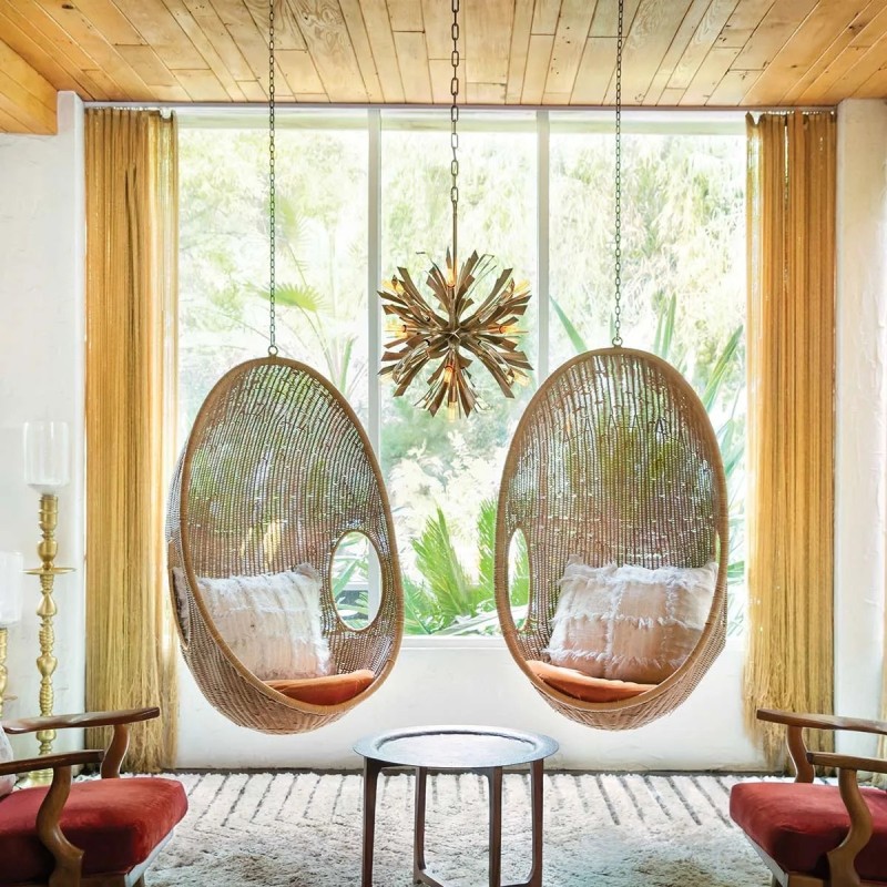 LAMPA WISZĄCA Vida mała z 13 źródłami światła, metalowo-kryształowa oprawa, wykończenie w oksydowanym złocie, klasyczny design, do salonu