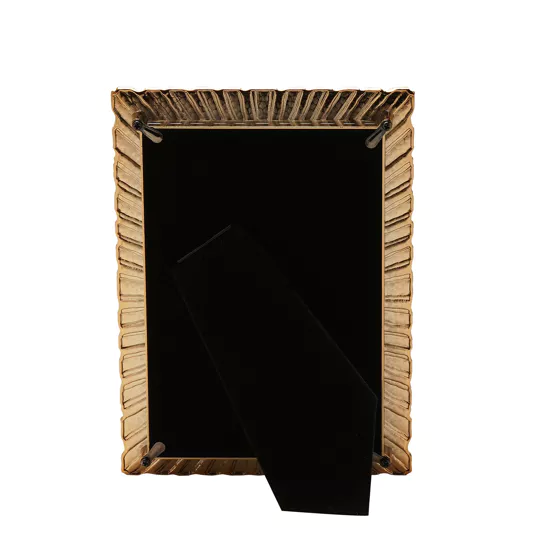 RAMKA NA ZDJĘCIE prostokątna, złota rama o wyjątkowym designie, nowoczesny styl, 4x6, premium