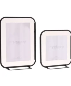 RAMKA NA ZDJĘCIE zestaw dwóch, czarna, delikatna ramka, nowoczesny styl