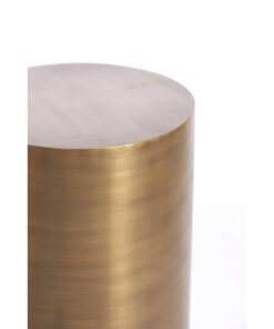 STOJAK Alarios okrągły, wysoki, metalowy, wykończenie w antycznym brązie, lofowy styl, piękny