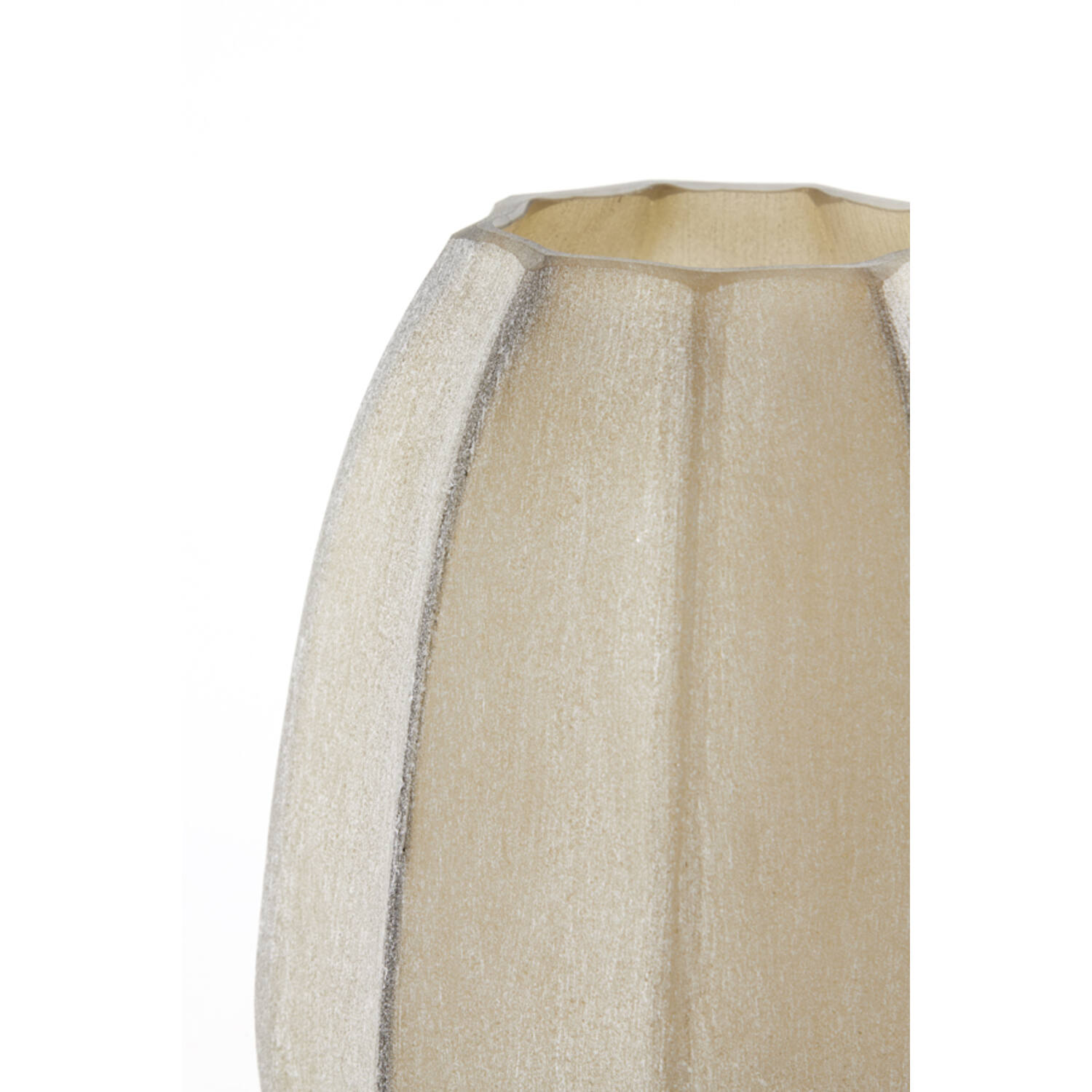 WAZON Bradley szklany, geometryczna forma, brązowo-szary, nowoczesny styl, mały, wyjątkowy