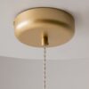 LAMPA WISZĄCA Spirito złoty, metalowy stelaż, szklany klosz w transparentno-złotym ombre, nowoczesny styl, najwyższa jakość LAMPA WISZĄCA Spirito złoty, metalowy stelaż, szklany klosz w transparentno-złotym ombre, nowoczesny styl, najwyższa jakość