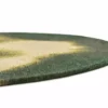 DYWAN Aquarelle Leaf o nieregularnym kształcie w odcieniach zieleni, designerski styl, premium