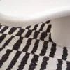 DYWAN Berber Round Caidal okrągły, szaro-czarna kolorystyka, geometryczny wzór, nowoczesny styl, premium