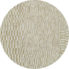 DYWAN Berber Round Caravan okrągły, beżowa kolorystyka, geometryczny wzór, nowoczesny styl