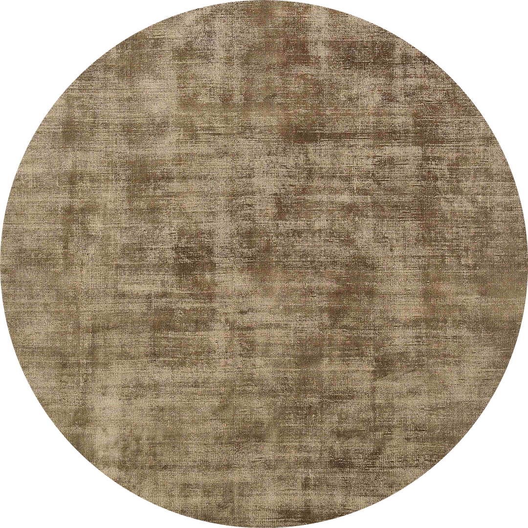 DYWAN Desert Khaki Round okrągły, inspirowany lekką strukturą piasku, oliwkowa kolorystyka, nowoczesny styl