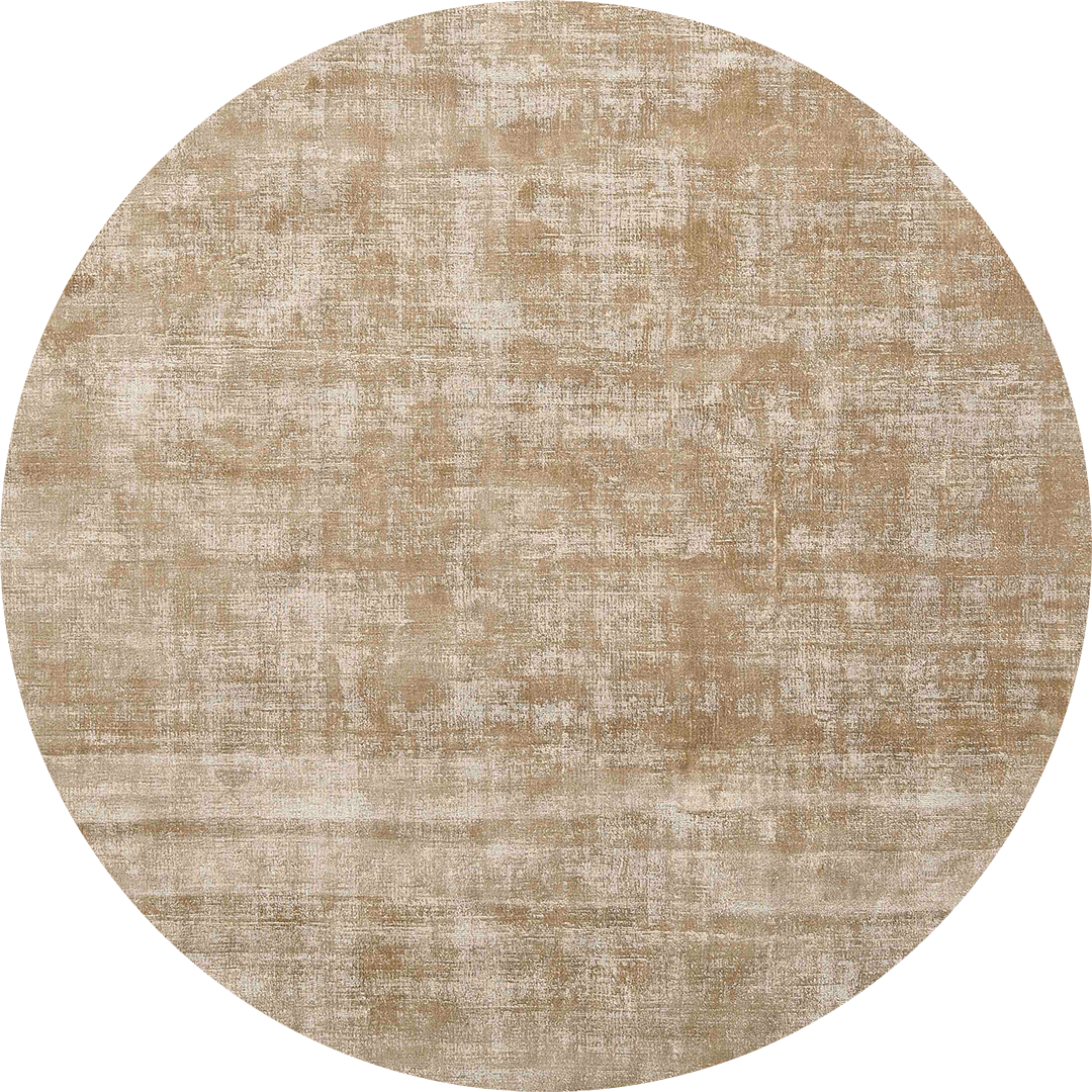 DYWAN Desert Light Beige Round okrągły, inspirowany lekką strukturą piasku, jasnobeżowa kolorystyka, nowoczesny styl