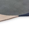 DYWAN Element Arp Blue o nieregularnym kształcie, niebiesko-beżowa kolorystyka, designerski styl, wyjątkowy