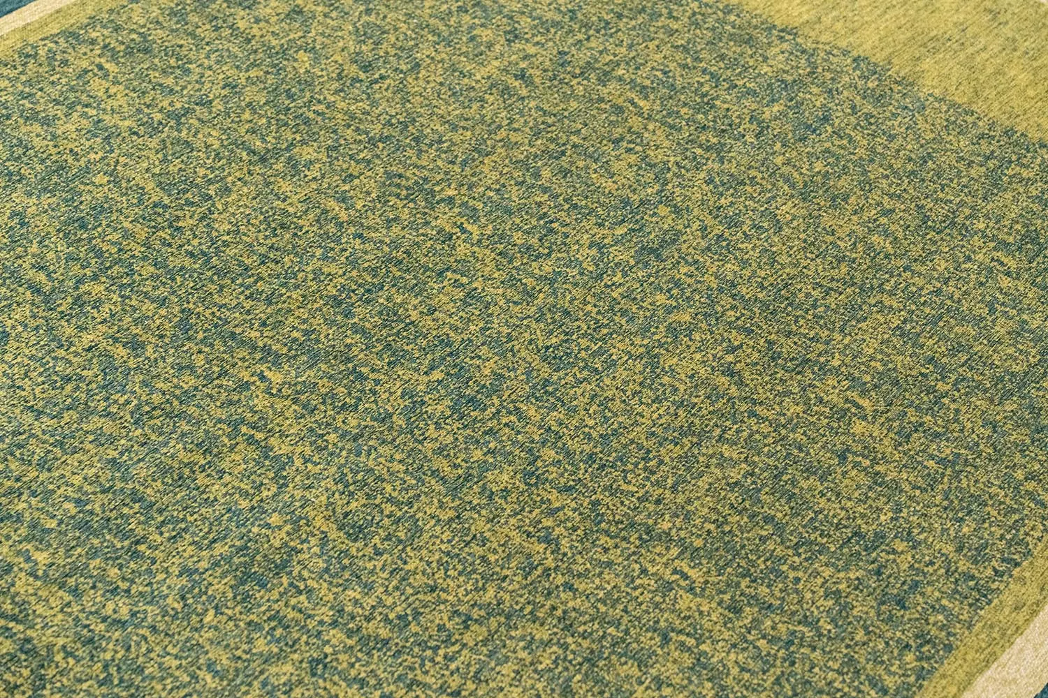 DYWAN Marble Larch prostokątny, tkany na płasko, przyjazny alergikom oraz zwierzętom, niebiesko-brązowa kolorystyka, premium