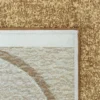 DYWAN Marble Oak prostokątny, tkany na płasko, przyjazny alergikom oraz zwierzętom, beżowo-brązowa kolorystyka, do salonu