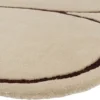 DYWAN Paris Ecru, wełniany, ręcznie tuftowany, zaprojektowany przez Malwinę Konopacką, beżowy, designerski styl, nagrodzony nagrodą Red Dot, ekskluzywny