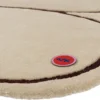 DYWAN Paris Ecru, wełniany, ręcznie tuftowany, zaprojektowany przez Malwinę Konopacką, beżowy, designerski styl, nagrodzony nagrodą Red Dot, premium