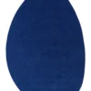 DYWAN Shapes Lake Blue o nieregularnym kształcie przypominającym jezioro i niebieskiej kolorystyce, designerski styl