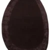 DYWAN Shapes Lake Brown o nieregularnym kształcie przypominającym jezioro i brązowej kolorystyce, designerski styl