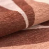 DYWAN Stones Cherry Mocha prostokątny, czerwono-różowa kolorystyka kolorystyka, nowoczesny wzór, ekskluzywny