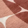 DYWAN Stones Cherry Mocha prostokątny, czerwono-różowa kolorystyka kolorystyka, nowoczesny wzór, wyjątkowy