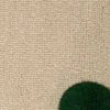 DYWAN Warszawa wełniany, ręcznie tuftowany, zaprojektowany przez Malwinę Konopacką, beżowy z kolorowymi kropkami, designerski styl, nagrodzony nagrodą Red Dot, do salonu