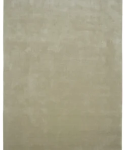 DYWAN NOBILE BEIGE wełniany, jednobarwny, jasnobeżowy, ręcznie wykonany, gruby 2 cm