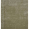 DYWAN NOBILE TAUPE wełniany, jednobarwny, szarozielony (taupe), ręcznie wykonany, gruby 2 cm